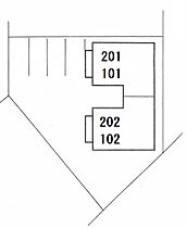 プリマヴェラＣ 101 ｜ 福井県福井市三ツ屋1丁目611（賃貸マンション2LDK・1階・50.54㎡） その4