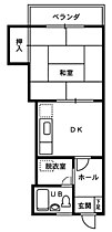 ハッピーライフ日之出 302 ｜ 福井県福井市日之出3-7-9（賃貸マンション1DK・3階・23.92㎡） その2