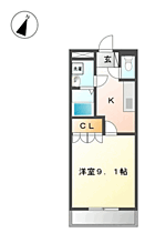 プランドール・ソフィア 206 ｜ 福井県大野市弥生町3-7（賃貸マンション1K・2階・29.75㎡） その2