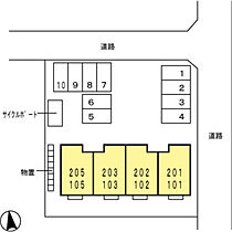 シャルメ二の宮 201 ｜ 福井県福井市二の宮5丁目12番32号（賃貸マンション1LDK・2階・39.89㎡） その3