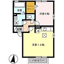 プランドール・陽明 102 ｜ 福井県大野市陽明町3丁目808（賃貸マンション1LDK・1階・44.18㎡） その2