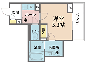 Ｓｙｕ 301 ｜ 福井県福井市文京4丁目6－30（賃貸マンション1K・3階・21.75㎡） その2