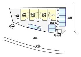 ニュ－プリムロ－ズ　Ｃ 203 ｜ 福井県福井市灯明寺3丁目4008（賃貸アパート1LDK・2階・44.21㎡） その3