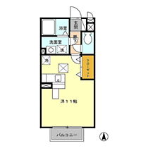 ウィル花堂 102 ｜ 福井県福井市花堂南1丁目8－32（賃貸マンション1R・1階・30.03㎡） その2