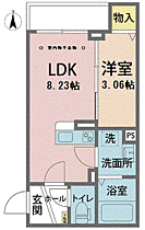 Spera 201 ｜ 福井県福井市文京3丁目1-26（賃貸マンション1LDK・2階・30.01㎡） その2