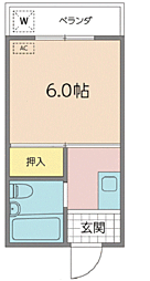 豊西コーポ 1階/102