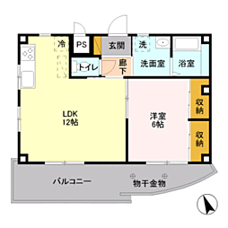 Casa-N（カーサN）　2号棟 1階