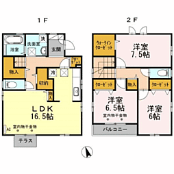 板垣Ｍ貸家　Ｃ 2階