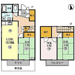 豊岡タウンハウス　D棟 1階