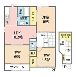 ロジュマン・イズミ 2階