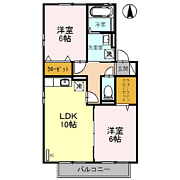 リビングタウン渕 B 2階