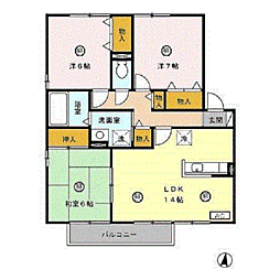 グリーンロード・エル　Ｃ 2階