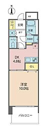 間取図画像 1DK