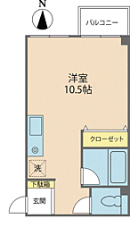 間取図画像 ワンルーム