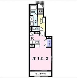 サン・ビレッジ・西方　I 1階