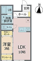 H&Mレジデンス H棟 1階/105