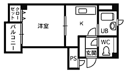 エクシード1 2階/201