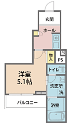 syu 1Kの間取図画像