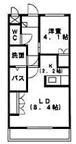 メゾン・ド・アンジュー 102 ｜ 福井県大飯郡おおい町本郷103-37（賃貸マンション1LDK・1階・35.47㎡） その2