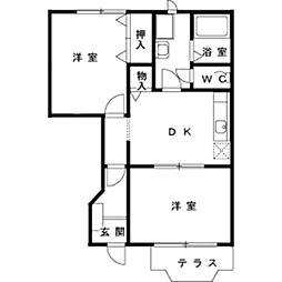 🉐敷金礼金0円！🉐コルザＴ