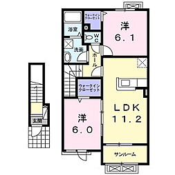 サンリット ガーデン 2階/206