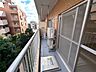 バルコニー：お部屋は3階で南東向きです。
