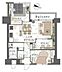 間取り：お部屋は8階です。室内は2023年11月にリフォーム履歴があります。家具(ソファ、テーブル)、カーテン、照明等が付いているのですぐに新生活を始められます。