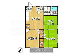 間取図画像 3DK