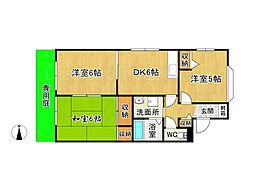 パークサイド都府楼館I 1階