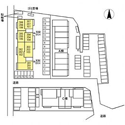 グレイスガーデンB 203号室 2階2LDKのリビング/ダイニング
