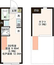 仮）浮間1丁目”Neo”DEKAVAND  ｜ 東京都北区浮間１丁目（賃貸アパート1R・2階・12.54㎡） その2