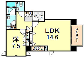 兵庫県神戸市中央区伊藤町（賃貸マンション1LDK・6階・54.09㎡） その2