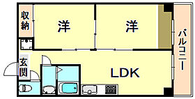 兵庫県神戸市長田区大谷町３丁目（賃貸マンション2LDK・5階・47.00㎡） その2