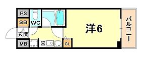 兵庫県神戸市中央区下山手通６丁目（賃貸マンション1K・2階・18.63㎡） その2