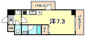 兵庫県神戸市兵庫区小河通２丁目（賃貸マンション1K・3階・26.88㎡） その2