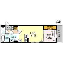 兵庫県神戸市兵庫区金平町２丁目（賃貸アパート1LDK・3階・43.60㎡） その2