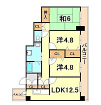 兵庫県神戸市兵庫区西上橘通１丁目（賃貸マンション3LDK・3階・68.24㎡） その2