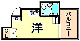 兵庫県神戸市中央区生田町２丁目（賃貸マンション1R・2階・20.50㎡） その2