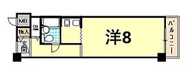 兵庫県神戸市中央区元町通５丁目（賃貸マンション1R・3階・26.50㎡） その2