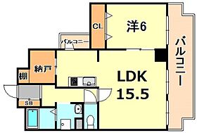 兵庫県神戸市兵庫区佐比江町（賃貸マンション1LDK・8階・55.03㎡） その2