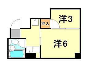 兵庫県神戸市長田区東尻池町２丁目（賃貸マンション2K・3階・23.00㎡） その2