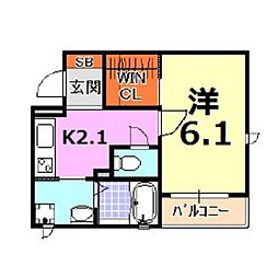 鷹取駅 6.0万円