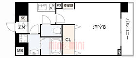 兵庫県神戸市中央区生田町３丁目（賃貸マンション1K・3階・25.84㎡） その2