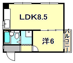 兵庫県神戸市須磨区菊池町２丁目（賃貸マンション1LDK・2階・27.76㎡） その2