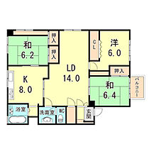 兵庫県神戸市兵庫区湊町２丁目（賃貸マンション3LDK・5階・89.57㎡） その2