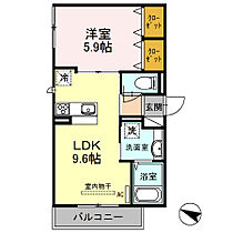 兵庫県神戸市中央区下山手通８丁目（賃貸アパート1LDK・2階・37.81㎡） その2