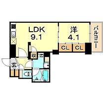 兵庫県神戸市中央区海岸通５丁目（賃貸マンション1LDK・14階・33.80㎡） その2