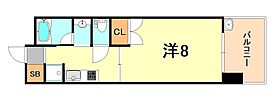 兵庫県神戸市長田区北町１丁目（賃貸マンション1K・7階・28.02㎡） その2