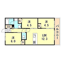 兵庫県神戸市中央区港島中町２丁目（賃貸マンション3LDK・10階・61.26㎡） その2