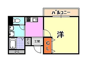 兵庫県神戸市長田区大谷町３丁目（賃貸マンション1K・1階・26.86㎡） その2